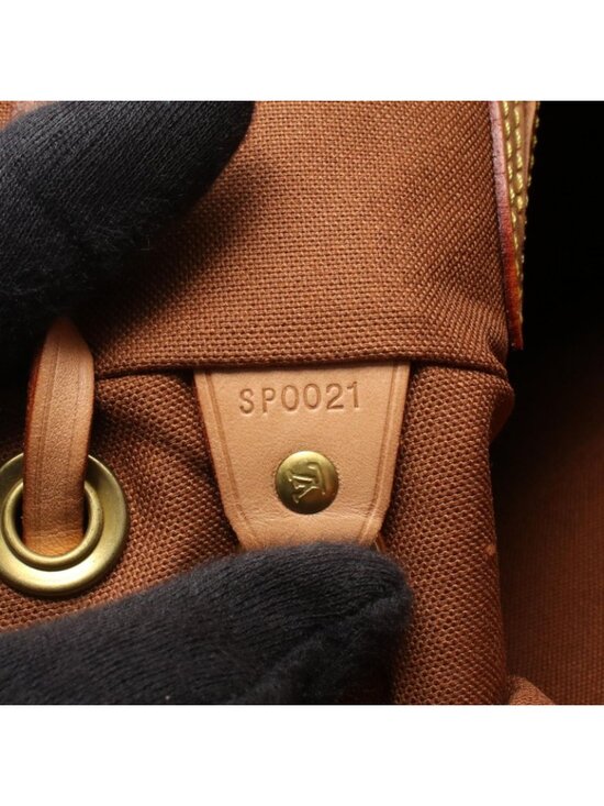 Louis Vuitton Backpack Montsouris MM Canvas Leather main image 8